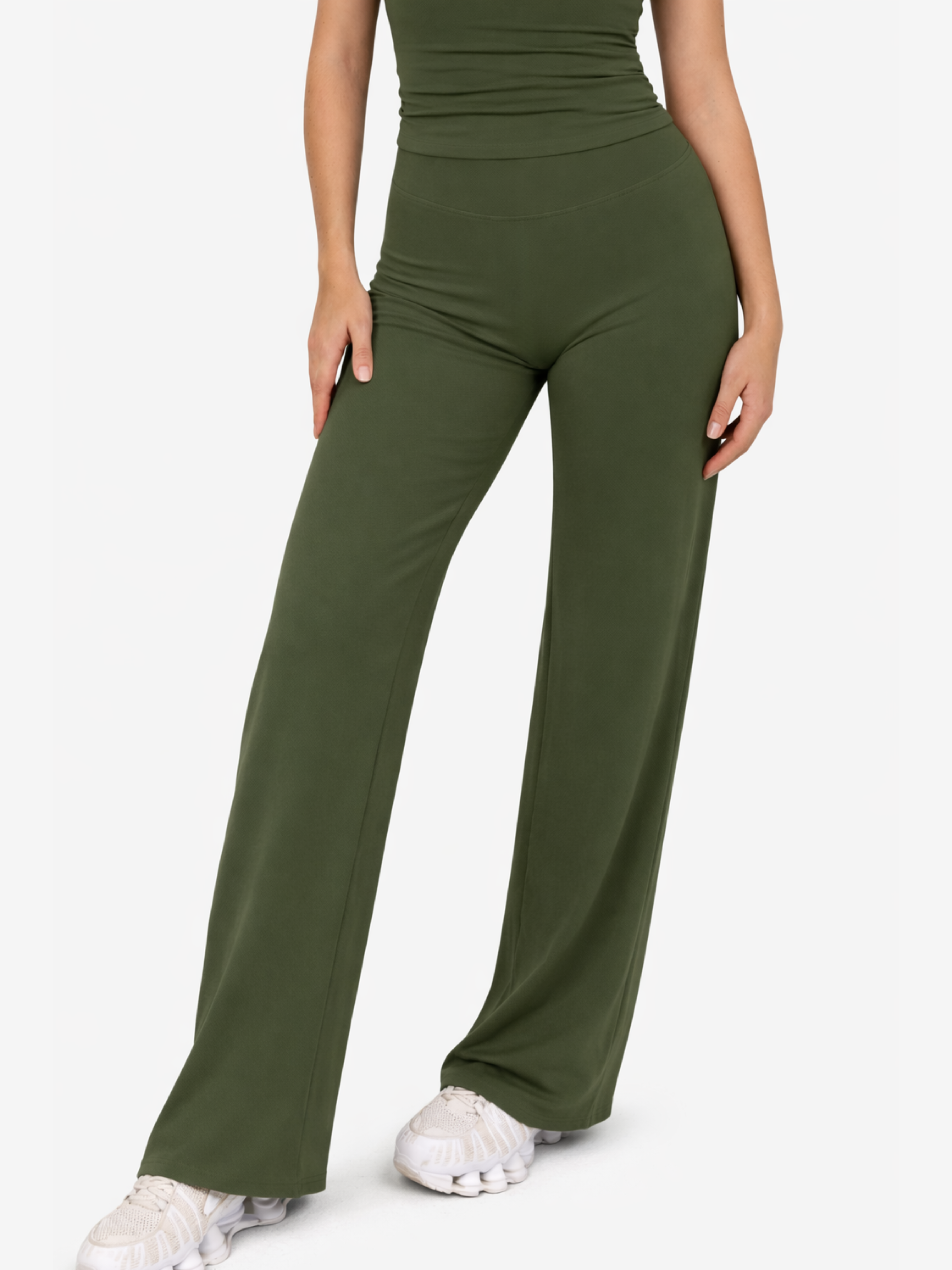 NubeLuxe Straight Leg Pants