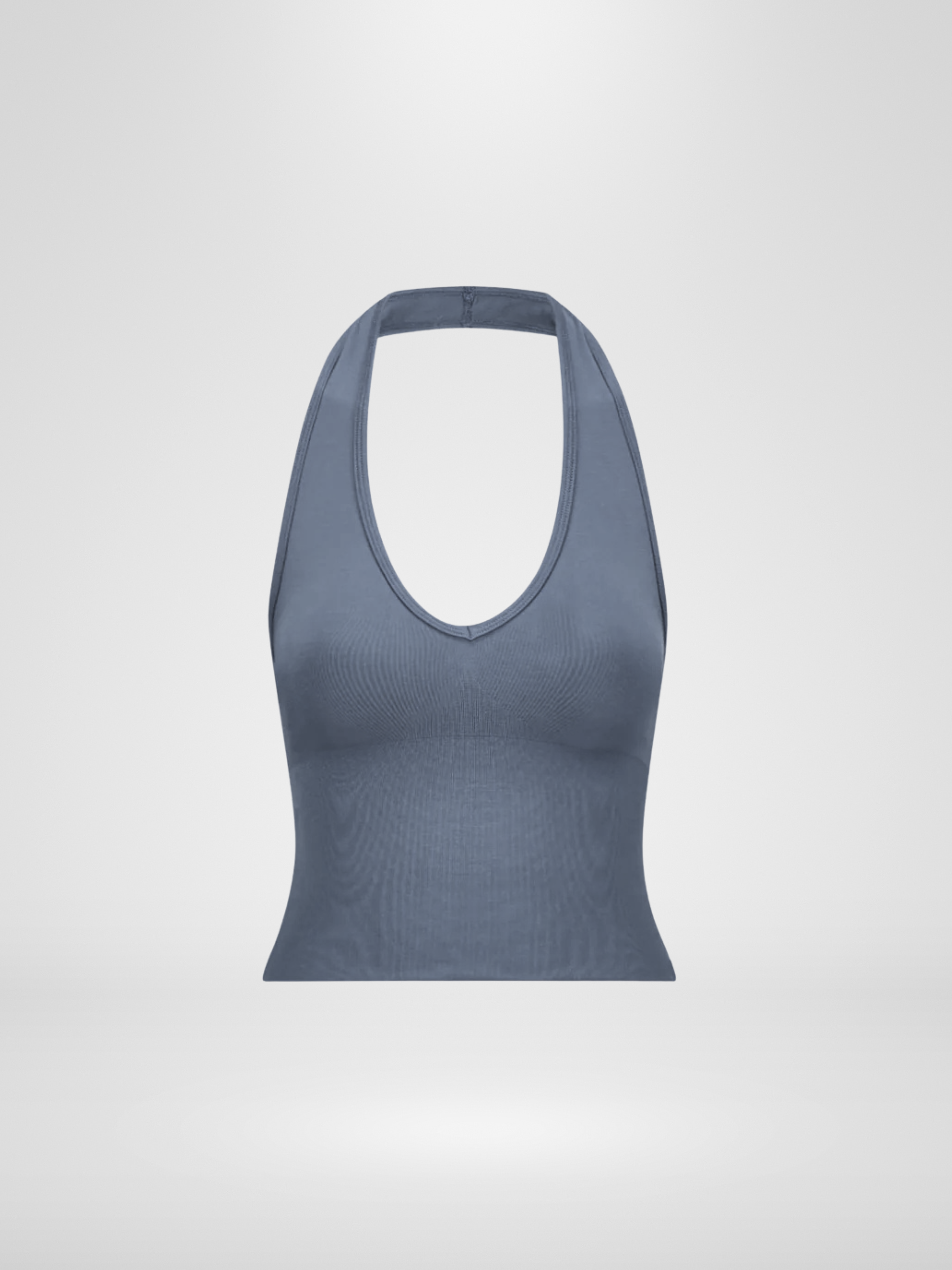 Sculpt Seamless Halter Top - Steel