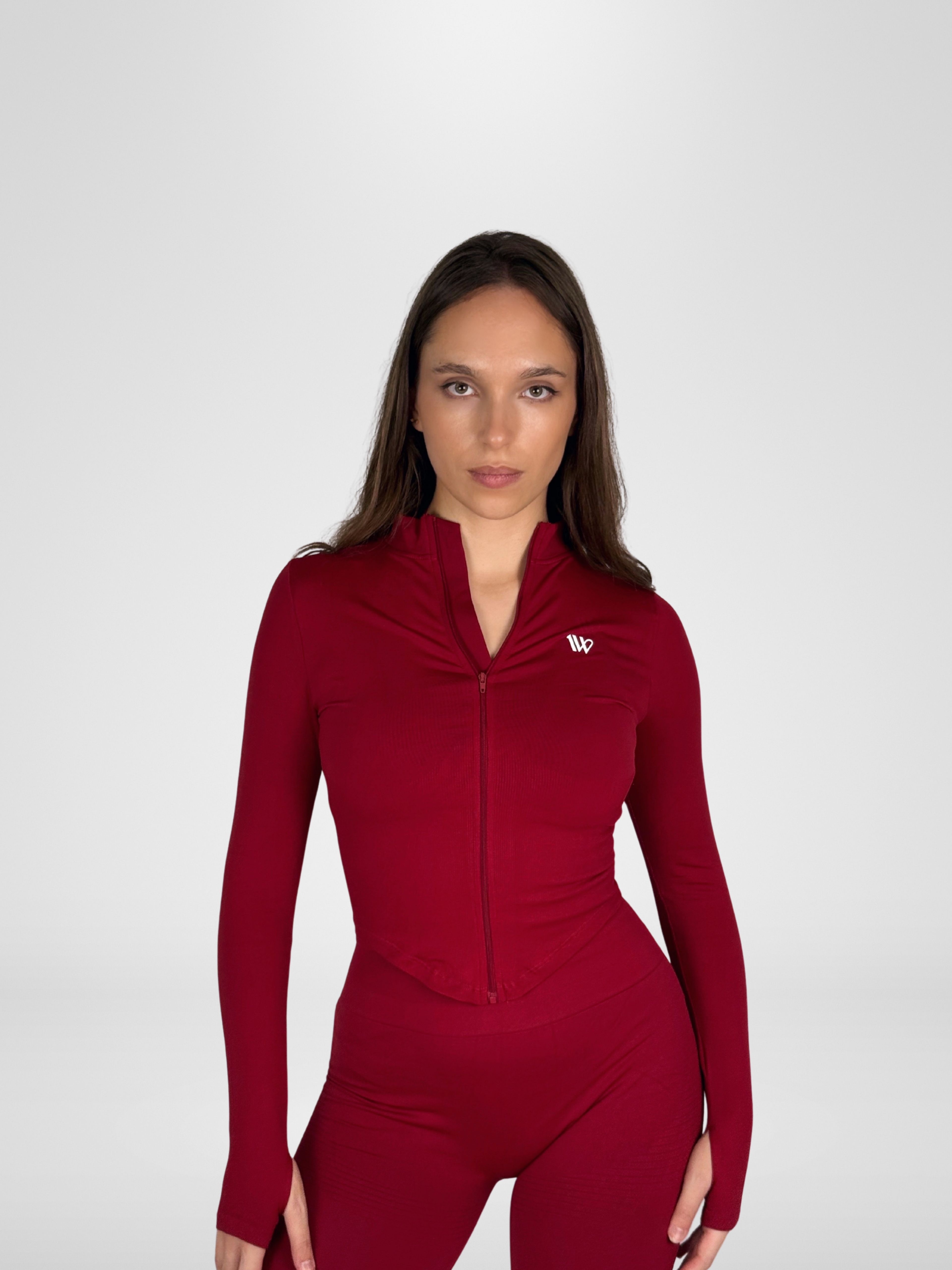 Scrunch Seamless Jacket - Spice
