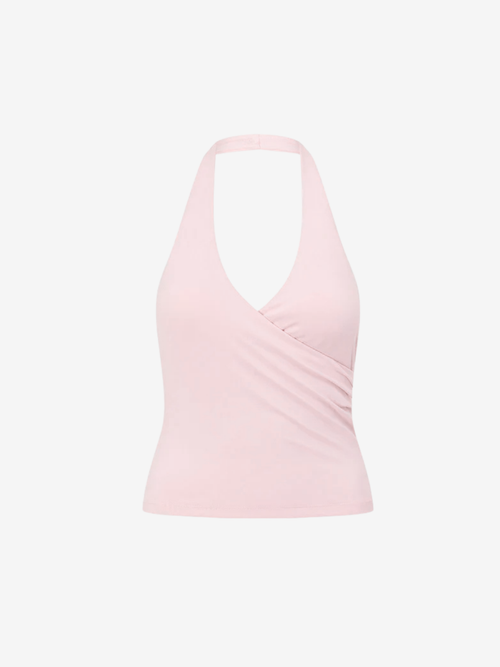 NubeLuxe Halter Wrap Top