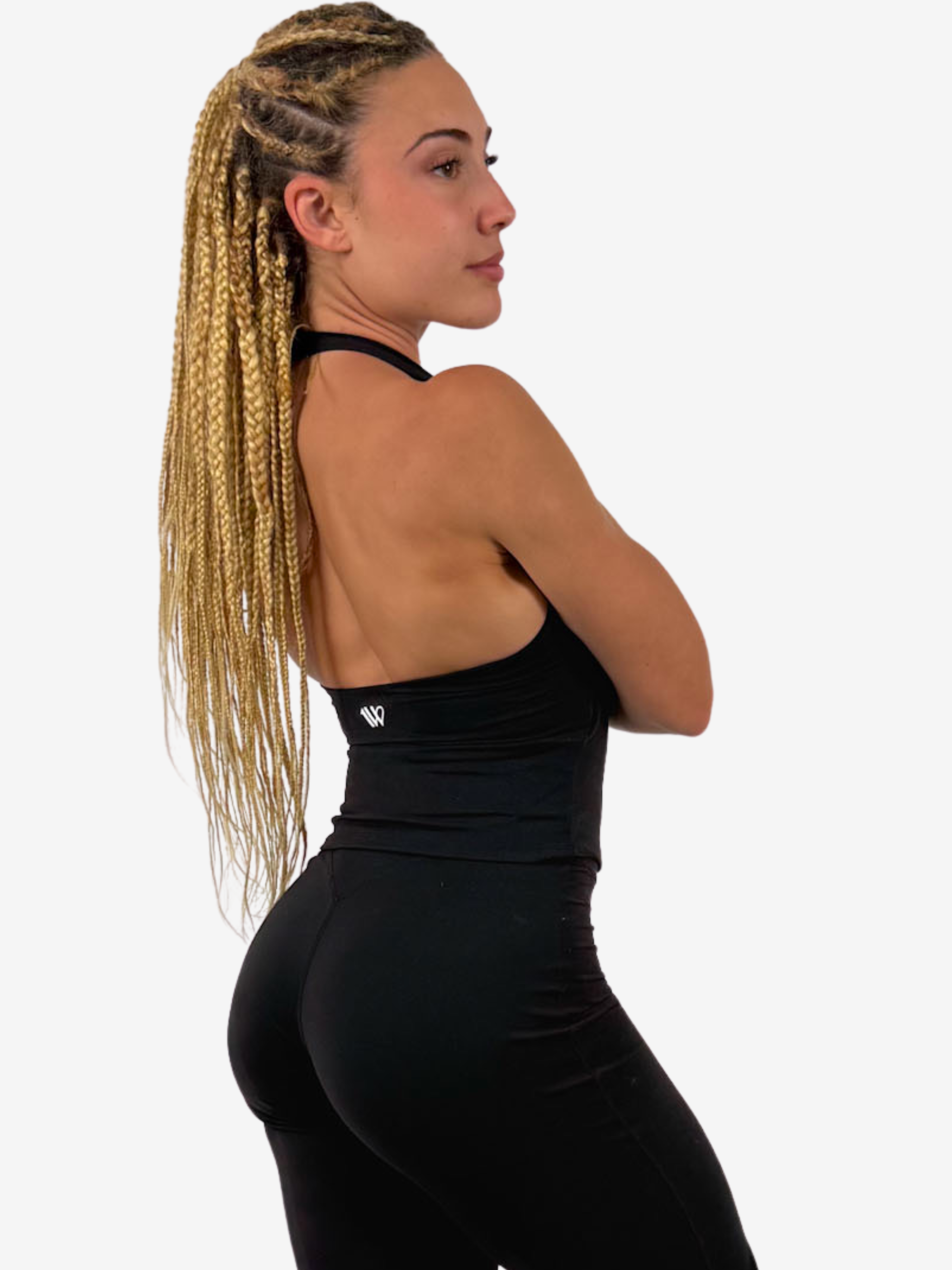 NubeLuxe Halter Wrap Top