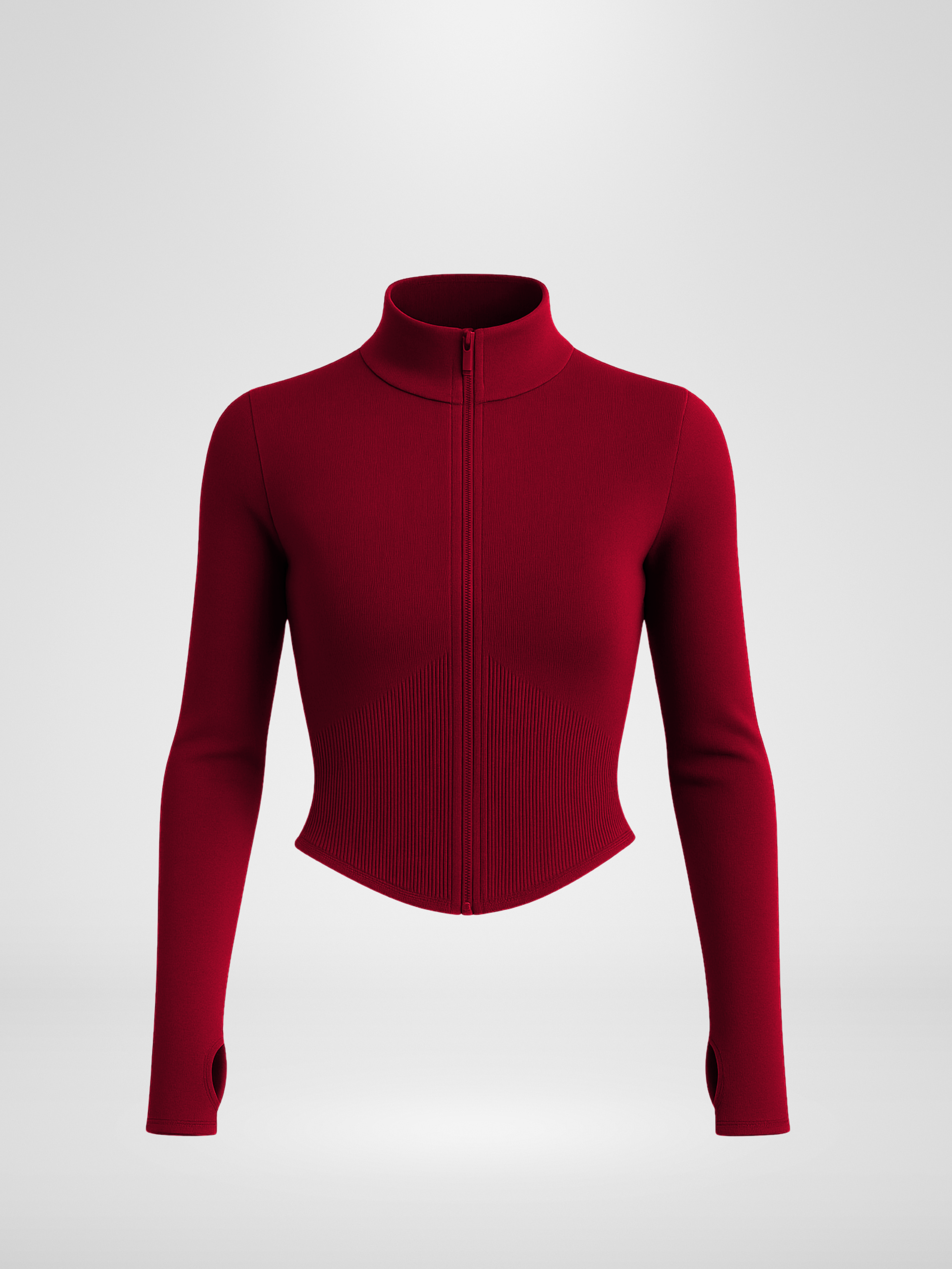 Scrunch Seamless Jacket - Spice