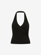NubeLuxe Halter Wrap Top