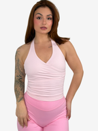 NubeLuxe Halter Wrap Top
