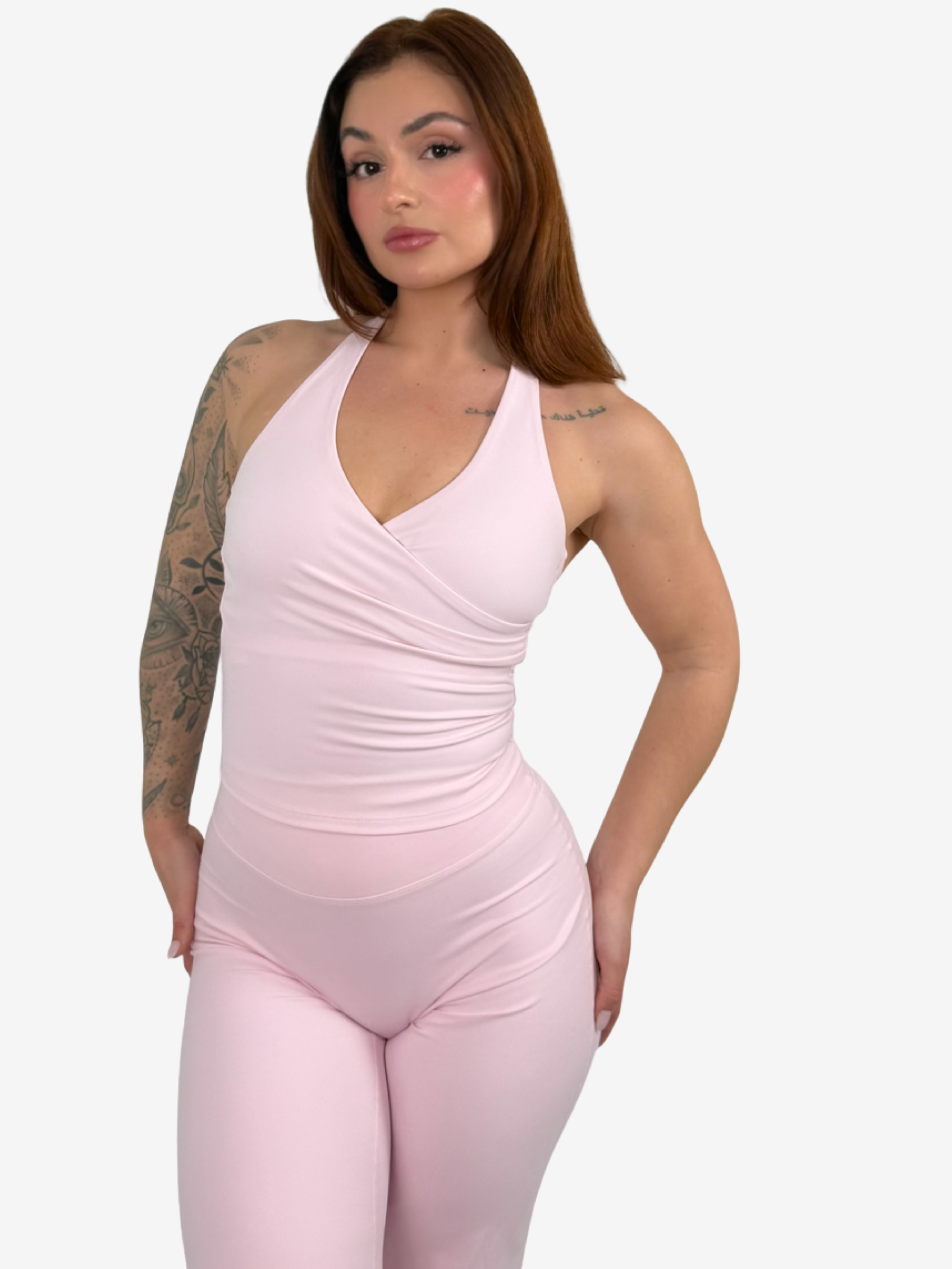 NubeLuxe Halter Wrap Top