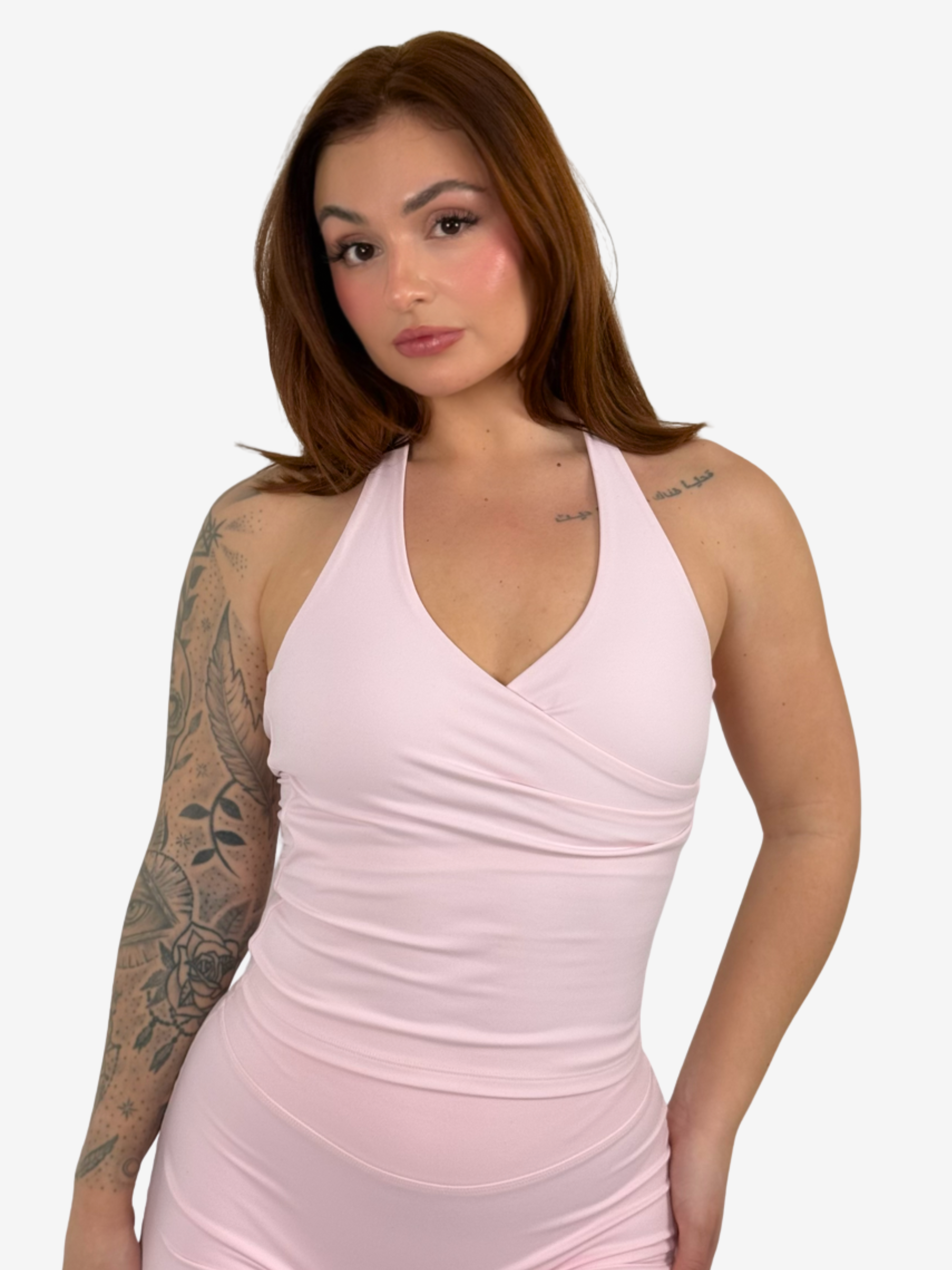 NubeLuxe Halter Wrap Top