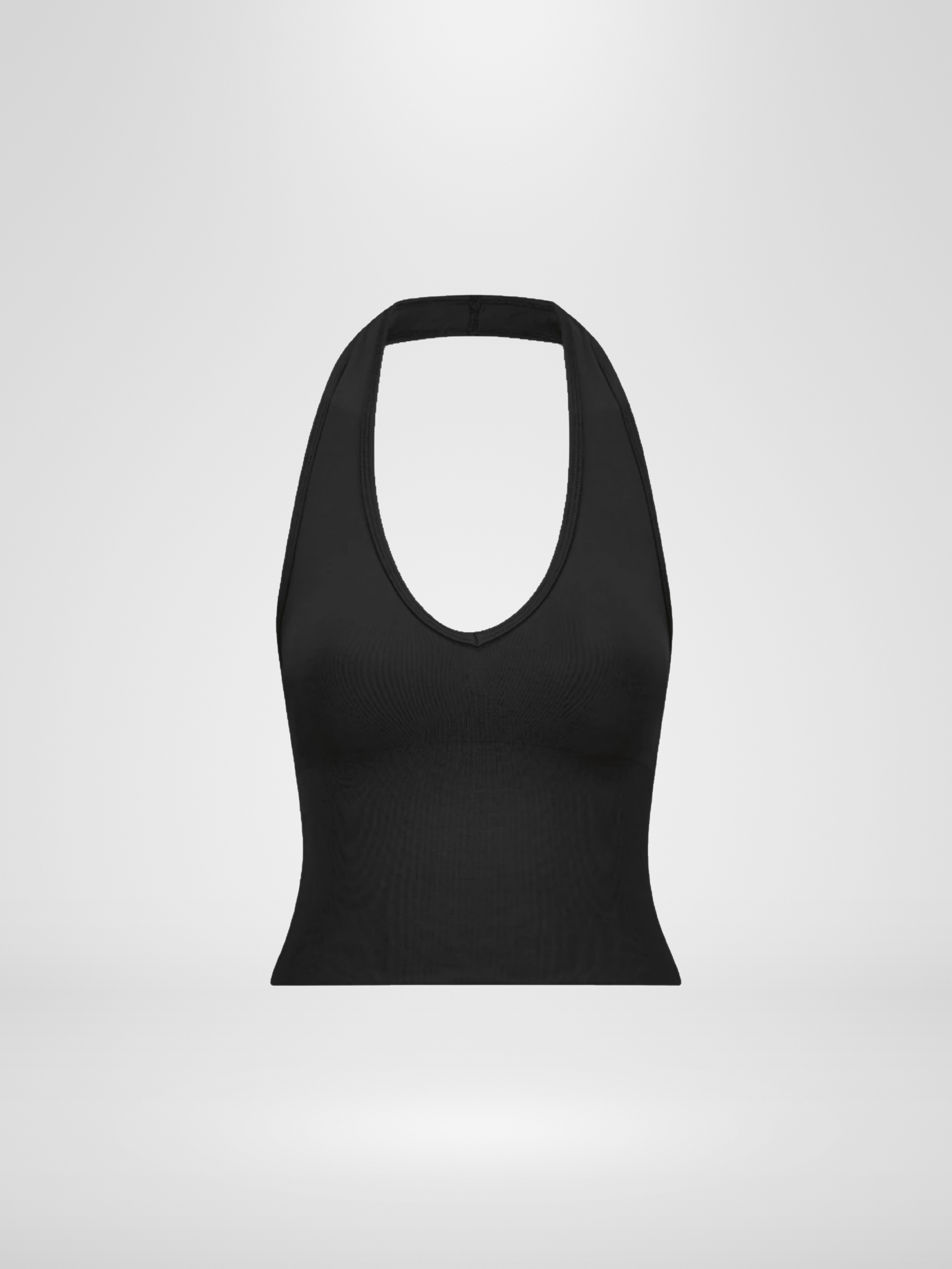 Sculpt Seamless Halter Top - Onyx