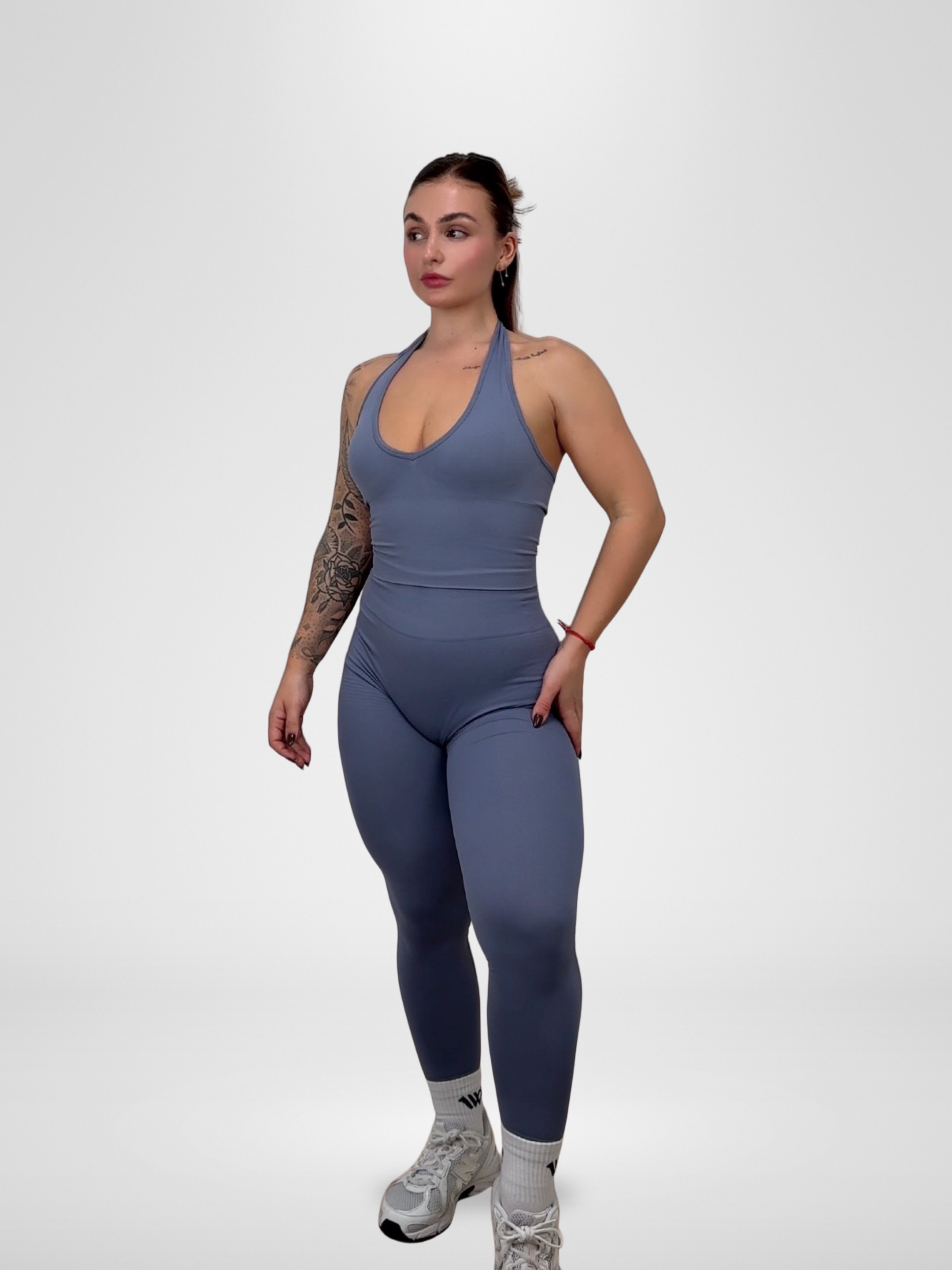 Sculpt Seamless Scrunch Legging - Steel