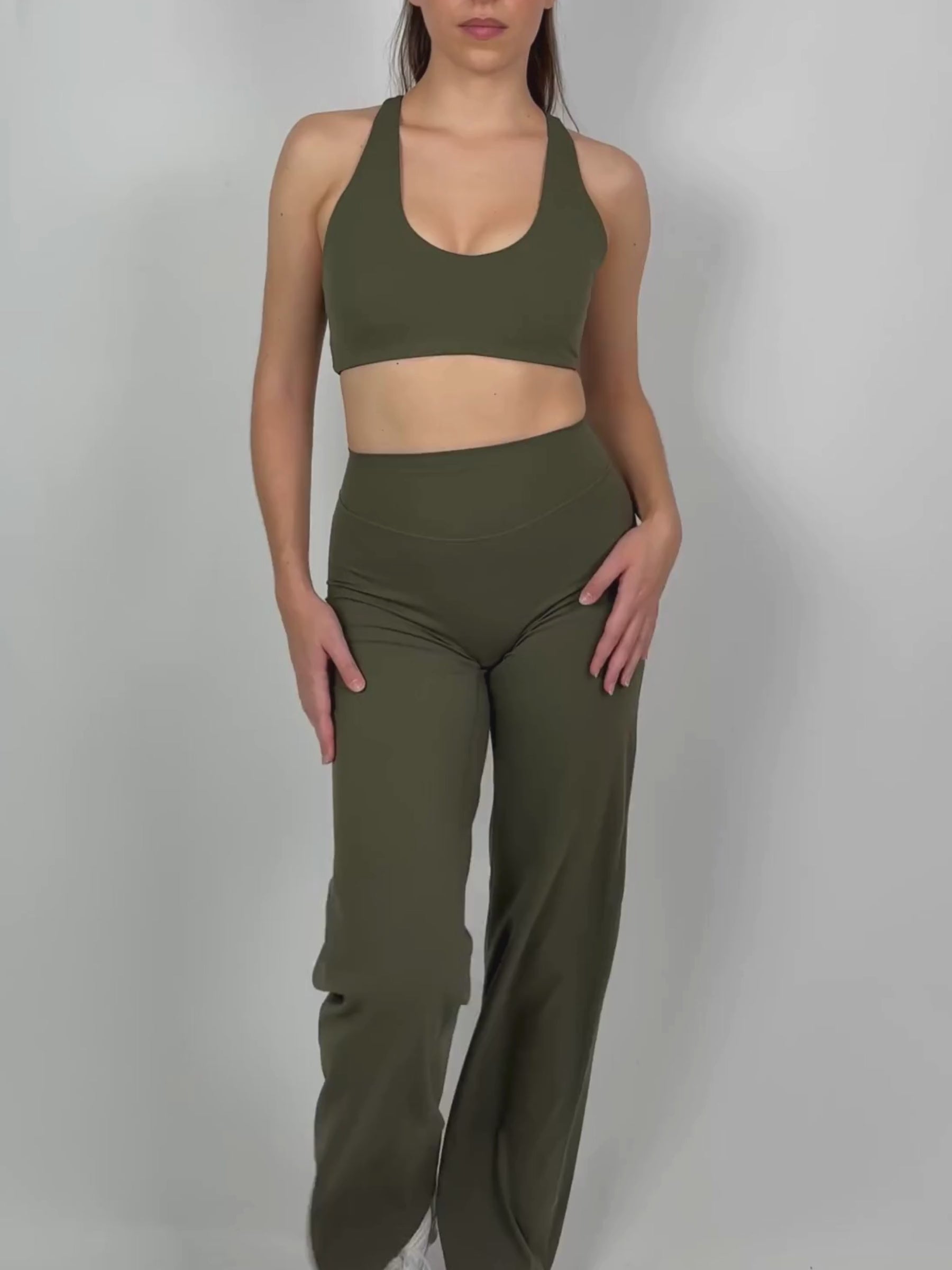 NubeLuxe Straight Leg Pants
